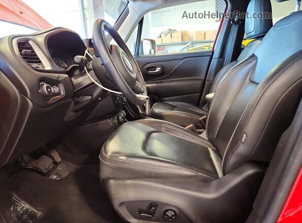 ZACNJBD13LPM02253 2020 JEEP RENEGADE Красный Вид салона спереди