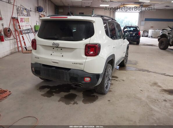 ZACNJBD14KPK76578 2019 JEEP RENEGADE White Tył prawy
