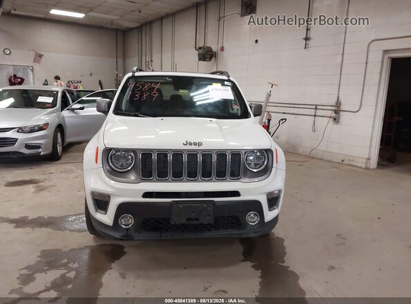 ZACNJBD14KPK76578 2019 JEEP RENEGADE White Widok zestawu wskaźników