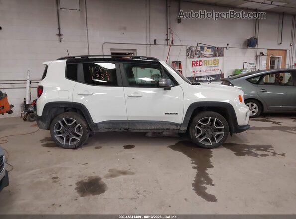 ZACNJBD14KPK76578 2019 JEEP RENEGADE White Widok wnętrza z tyłu