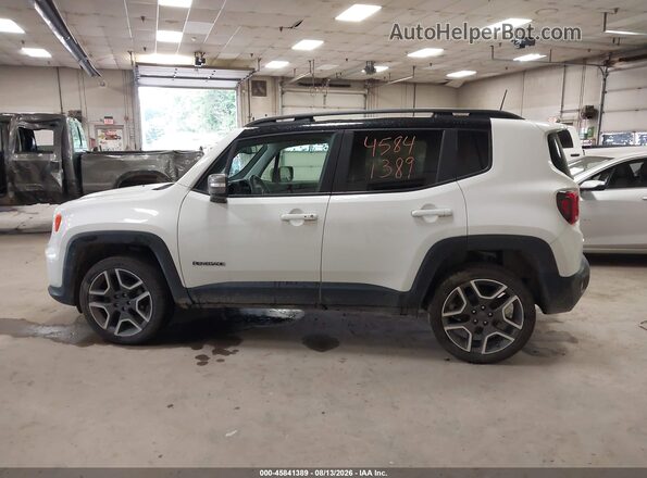 ZACNJBD14KPK76578 2019 JEEP RENEGADE White Widok wnętrza 360 stopni