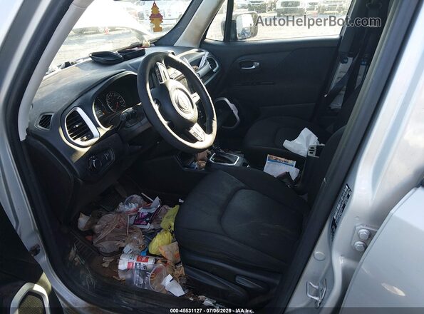 ZACNJCAB0MPM13151 2021 JEEP RENEGADE Silver Вид салону спереду