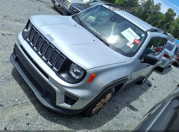 ZACNJCAB0MPM13151 2021 JEEP RENEGADE Silver Передня ліва чверть