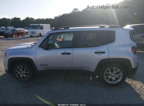 ZACNJCAB0MPM13151 2021 JEEP RENEGADE Silver Вид задньої частини салону