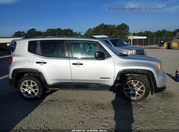 ZACNJCAB0MPM13151 2021 JEEP RENEGADE Silver Вид щитка приладів