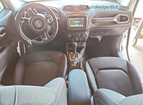 ZACNJCAB0MPM21749 2021 JEEP RENEGADE White Вид панелі приладів