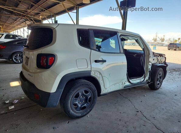 ZACNJCAB0MPM21749 2021 JEEP RENEGADE White Задня права чверть