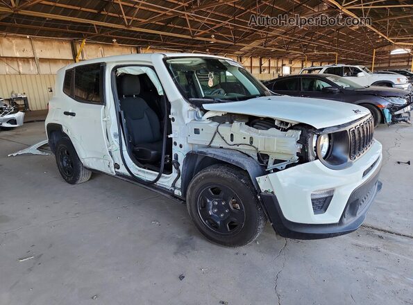 ZACNJCAB0MPM21749 2021 JEEP RENEGADE White Передня права чверть