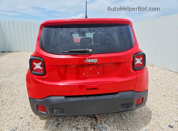 ZACNJCAB7MPM16029 2021 JEEP RENEGADE Red Вид ззаду