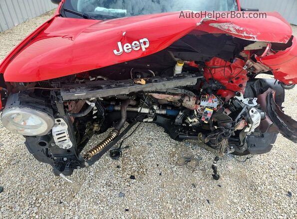 ZACNJCAB7MPM16029 2021 JEEP RENEGADE Red Вид підкапотного простору