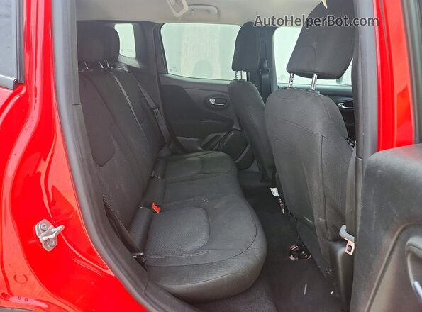ZACNJCAB7MPM16029 2021 JEEP RENEGADE Red Вид задньої частини салону