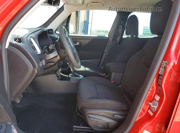 ZACNJCAB7MPM49841 2021 JEEP RENEGADE Красный Вид салона спереди