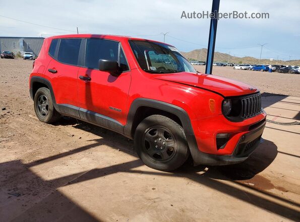 ZACNJCAB7MPM49841 2021 JEEP RENEGADE Красный Передняя правая четверть