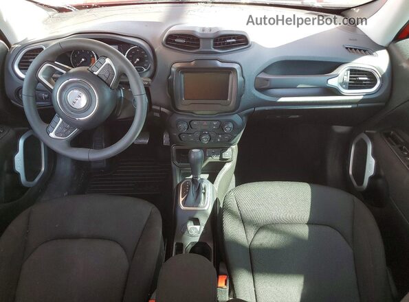 ZACNJCAB7MPM49841 2021 JEEP RENEGADE Красный Вид панели приборов