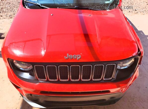 ZACNJCAB7MPM49841 2021 JEEP RENEGADE Красный Вид подкапотного пространства