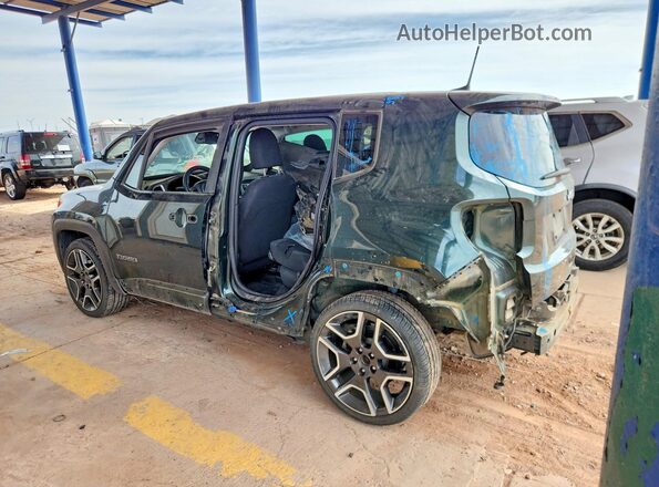 ZACNJCAB8MPM44468 2021 JEEP RENEGADE Green უკანა მარცხენა