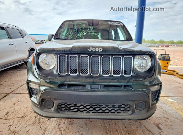 ZACNJCAB8MPM44468 2021 JEEP RENEGADE Green წინა ხედი