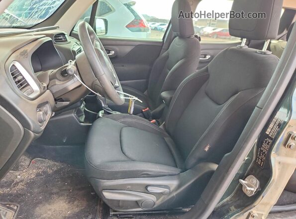 ZACNJCAB8MPM44468 2021 JEEP RENEGADE Green წინა სალონის ხედი