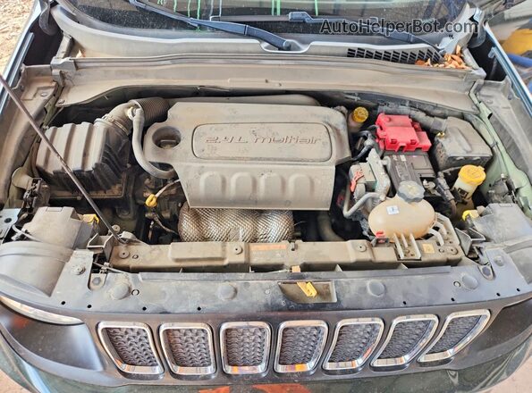 ZACNJCAB8MPM44468 2021 JEEP RENEGADE Green ძრავის განყოფილების ხედი