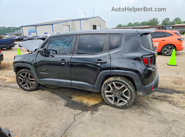 ZACNJCAB9MPM31132 2021 JEEP RENEGADE Black Trasero izquierdo