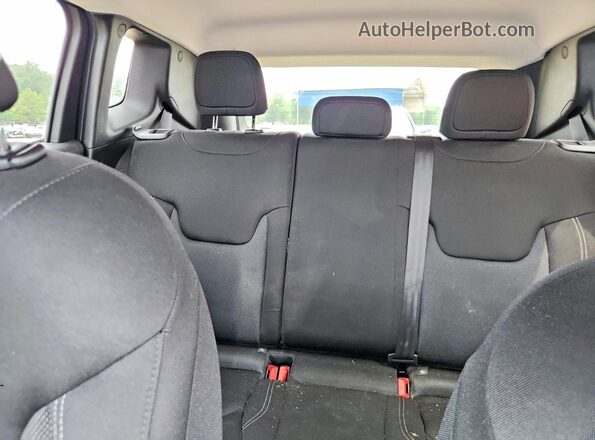 ZACNJCAB9MPM31132 2021 JEEP RENEGADE Black Vista de los asientos traseros