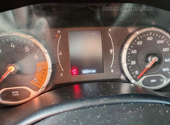 ZACNJCAB9MPM31132 2021 JEEP RENEGADE Black Vista del cuadro de instrumentos