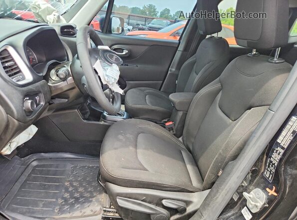 ZACNJCAB9MPM31132 2021 JEEP RENEGADE Black Vista interior delantera