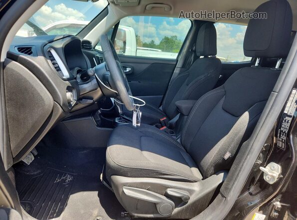 ZACNJCABXMPM65189 2021 JEEP RENEGADE Black Front interior view
