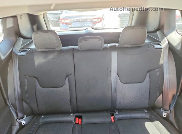 ZACNJCABXMPM65189 2021 JEEP RENEGADE Black Rear seats view