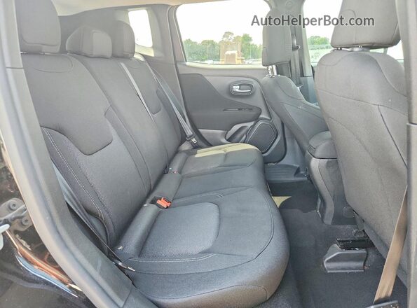 ZACNJCABXMPM65189 2021 JEEP RENEGADE Black Rear interior view