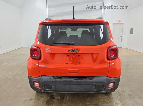 ZACNJCB12MPN27738 2021 JEEP RENEGADE Orange Widok z tyłu