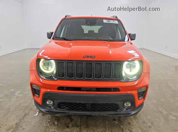ZACNJCB12MPN27738 2021 JEEP RENEGADE Orange Widok z przodu