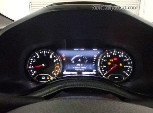 ZACNJCB12MPN27738 2021 JEEP RENEGADE Orange Widok zestawu wskaźników
