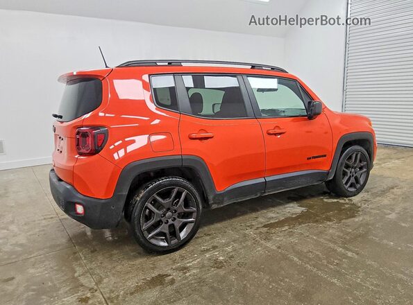 ZACNJCB12MPN27738 2021 JEEP RENEGADE Orange Tył prawy