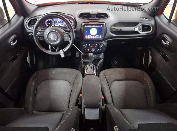 ZACNJCB12MPN27738 2021 JEEP RENEGADE Orange Widok deski rozdzielczej