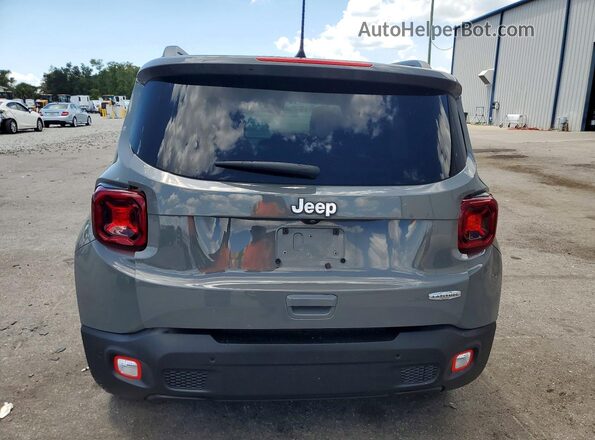 ZACNJCB14MPM52881 2021 JEEP RENEGADE Gray Widok z tyłu