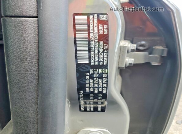 ZACNJCB14MPM52881 2021 JEEP RENEGADE Gray Widok wnętrza 360 stopni