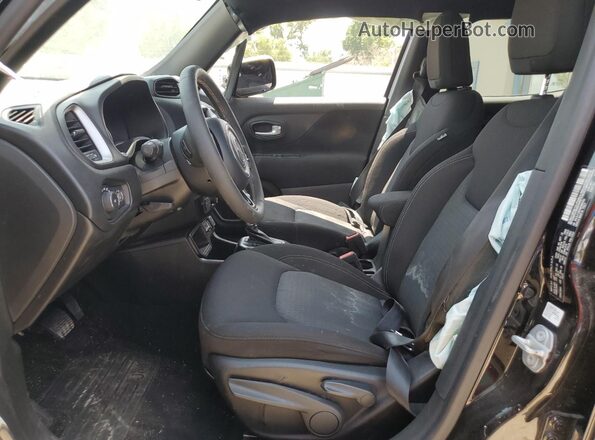 ZACNJCBB0MPM96708 2021 JEEP RENEGADE Black Вид салону спереду