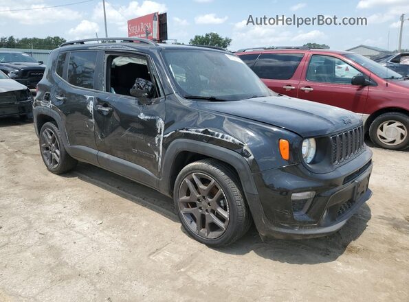 ZACNJCBB0MPM96708 2021 JEEP RENEGADE Black Передня права чверть