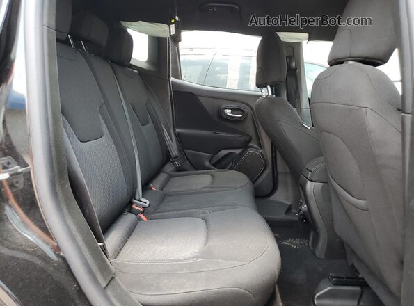 ZACNJCBB0MPM96708 2021 JEEP RENEGADE Black Вид задньої частини салону