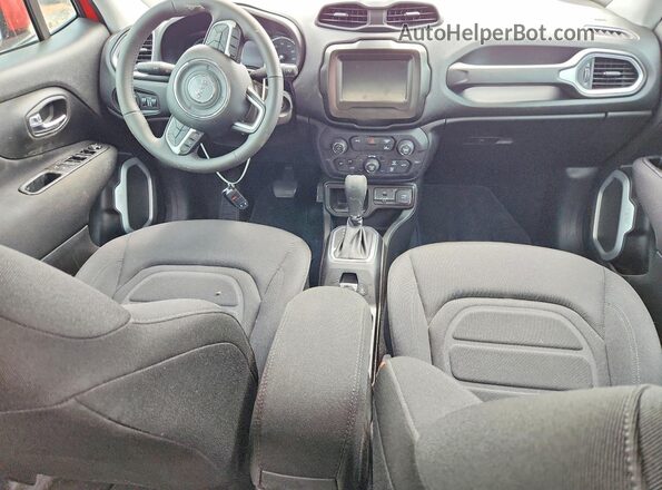 ZACNJCBB0MPN22031 2021 JEEP RENEGADE Red Вид панелі приладів