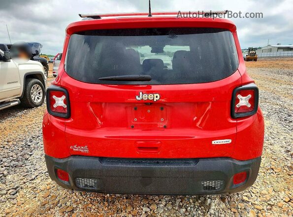 ZACNJCBB0MPN22031 2021 JEEP RENEGADE Red Вид ззаду