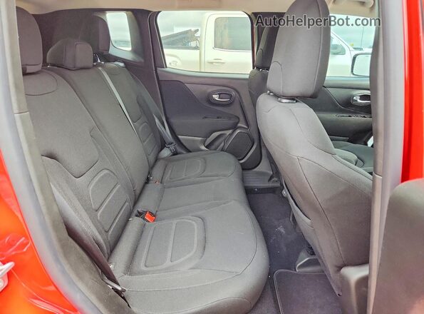 ZACNJCBB0MPN22031 2021 JEEP RENEGADE Red Вид задньої частини салону