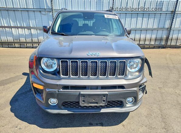 ZACNJCBB2MPN27165 2021 JEEP RENEGADE Угольный Вид спереди