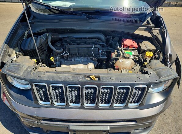ZACNJCBB2MPN27165 2021 JEEP RENEGADE Угольный Вид подкапотного пространства