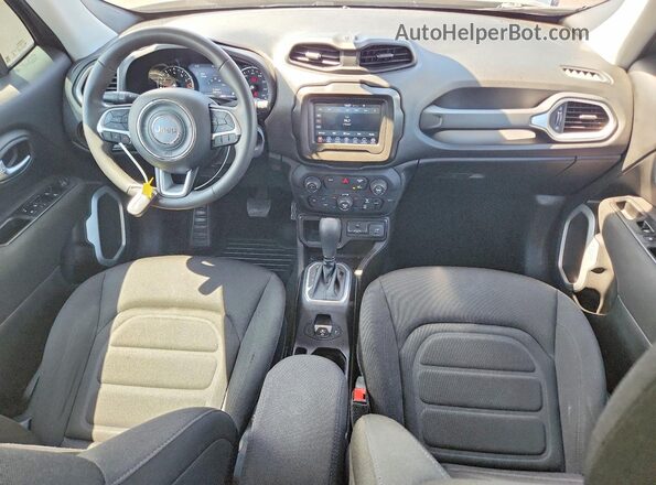 ZACNJCBB2MPN27165 2021 JEEP RENEGADE Угольный Вид панели приборов