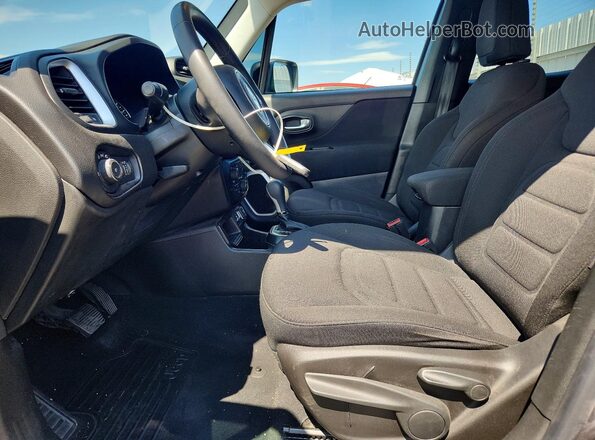 ZACNJCBB2MPN27165 2021 JEEP RENEGADE Угольный Вид салона спереди