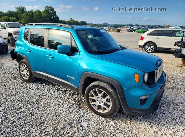 ZACNJCBB4MPM71567 2021 JEEP RENEGADE Turquoise Przód prawy