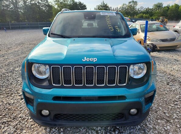 ZACNJCBB4MPM71567 2021 JEEP RENEGADE Turquoise Widok z przodu