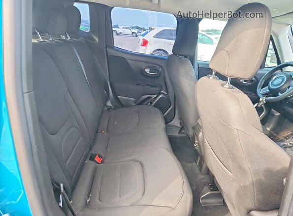 ZACNJCBB4MPM71567 2021 JEEP RENEGADE Turquoise Widok wnętrza z tyłu